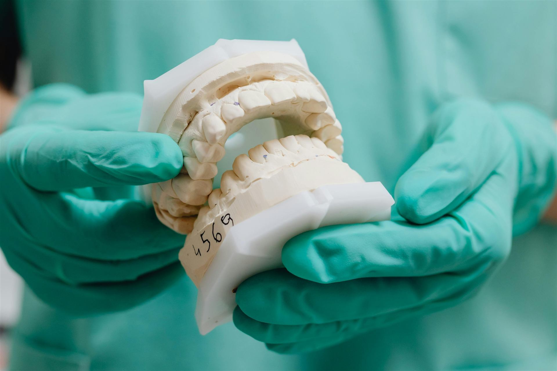 Paciente em atendimento odontológico preventivo